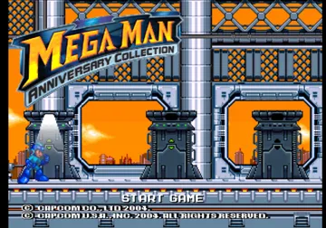 Mega Man Anniversary Collection screen shot title